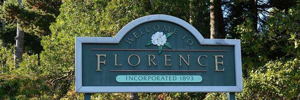 Welcome to Florence sign